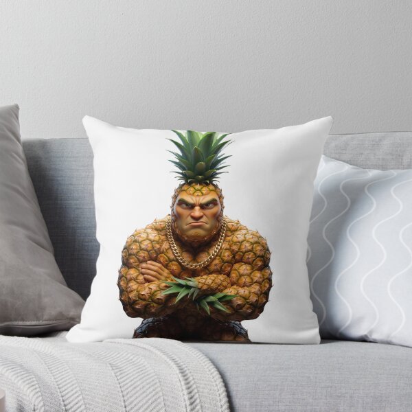 Item preview, Funny Dramatic Pineapple Fruit Cartoon Character designed and sold by La_barde.