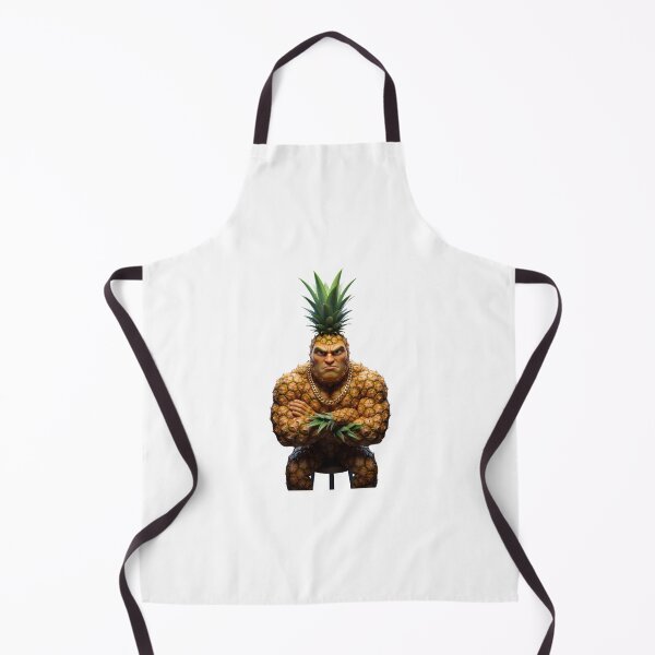 Item preview, Funny Dramatic Pineapple Fruit Cartoon Character designed and sold by La_barde.
