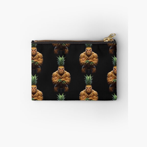 Item preview, Funny Dramatic Pineapple Fruit Cartoon Character designed and sold by La_barde.