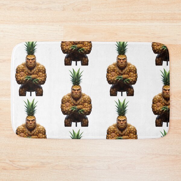 Item preview, Funny Dramatic Pineapple Fruit Cartoon Character designed and sold by La_barde.