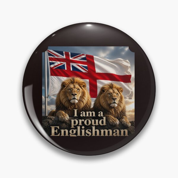 Item preview, Proud Englishman Lions and St George Flag designed and sold by The store under the battleship :).
