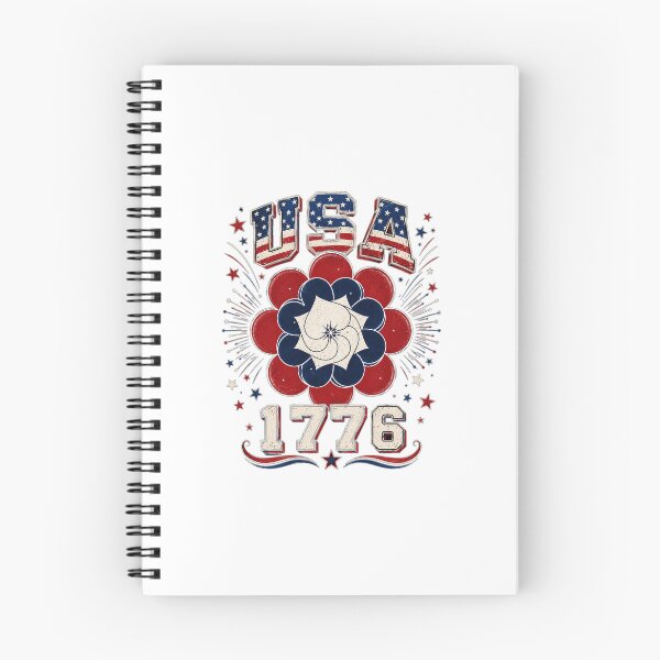 Item preview, USA 1776 Patriotic Flower Mandala PNG | Vintage American Bloom Design | 4th of July Varsity Fireworks Sublimation Clipart designed and sold by Igrowlab254.