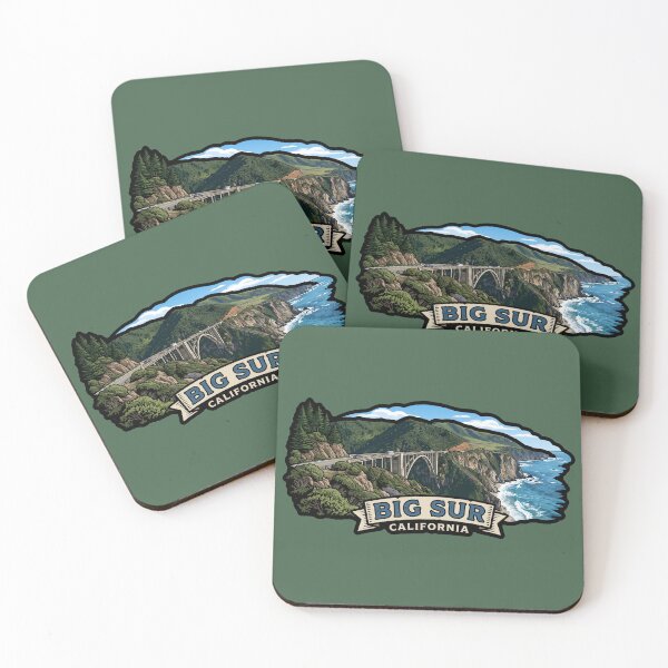 Item preview, Big Sur California USA - Travel art designed and sold by Marciolini.