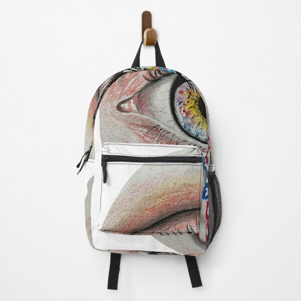 Item preview, Surreal Eye With Flag Teardrop designed and sold by jam-66.