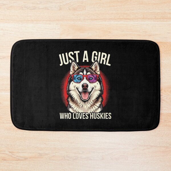 Item preview, Just A Girl Who Loves Huskies Dog Mom Gift designed and sold by LASTIQUE-dd.