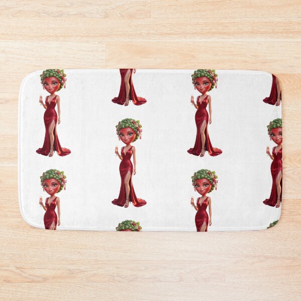Item preview, Funny Gorgeous Strawberry Fruit Cartoon Character designed and sold by La_barde.