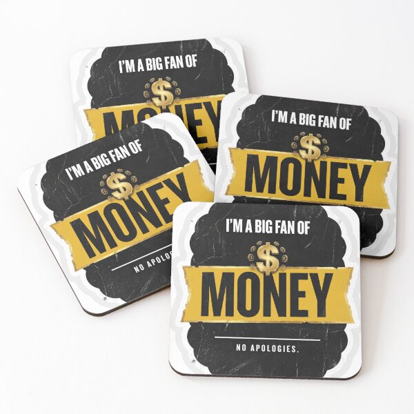 Item preview, I'm a Big Fan of Money Funny Boss Sticker designed and sold by ravikiran2195.