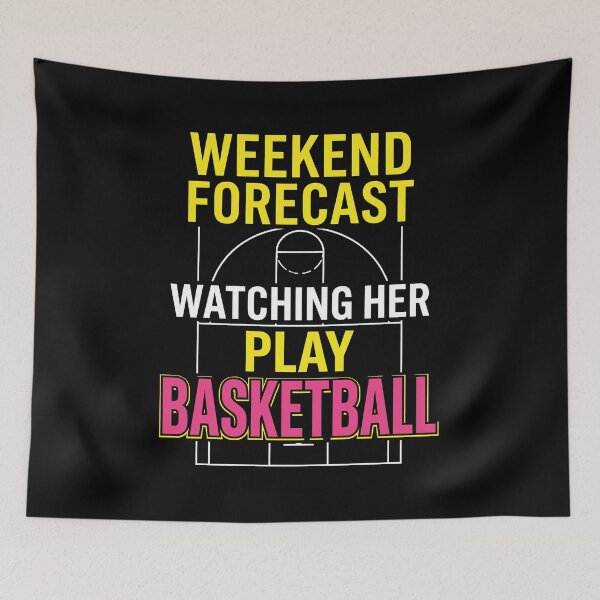 Item preview, Girls Basketball Dad Forecast Art JUL-191 designed and sold by noberic.