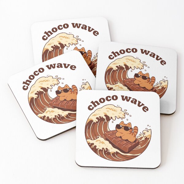 Item preview, Choco Wave (Kawaii Edition) designed and sold by neko-lyric.