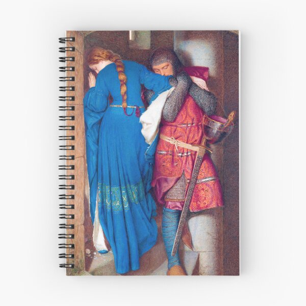 Item preview, The Meeting on the Turret Stairs (1864) – Romantic Vintage Printable Wall Art designed and sold by VenusArt7.