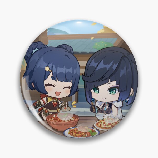 Item preview, Xiangling and Yelan designed and sold by Lauwuuh.
