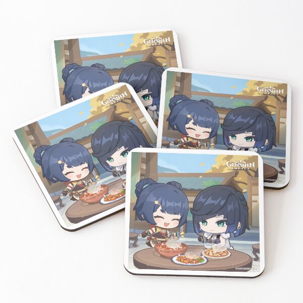 Item preview, Xiangling and Yelan designed and sold by Lauwuuh.