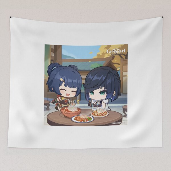 Item preview, Xiangling and Yelan designed and sold by Lauwuuh.