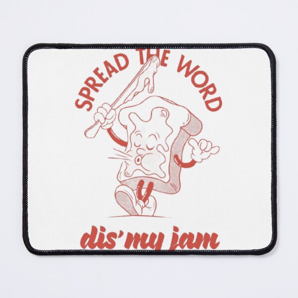 Item preview, Spread the Word – Dis’ My Jam Retro Food Art designed and sold by WATEKE.