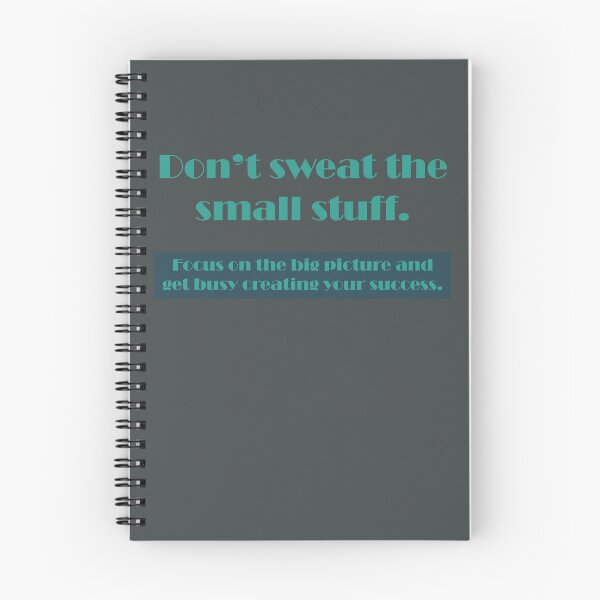 Item preview, Don't Sweat the Small Stuff - Text Only Version designed and sold by TheThankfulTyne.