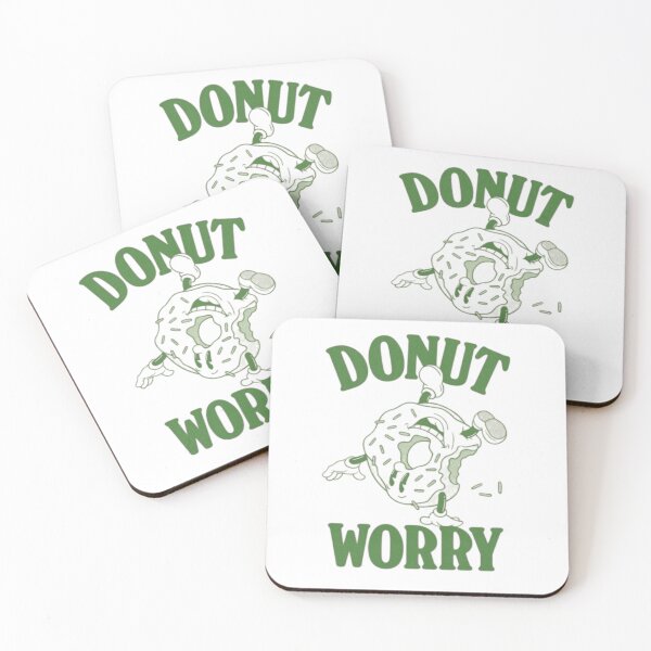 Item preview, Donut Worry – Sweet Positivity Design designed and sold by WATEKE.