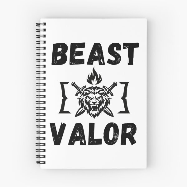 Item preview, Beast Valor ?⚔️ | Fearless Strength & Warrior Spirit | Premium POD Design designed and sold by UrbanEchoHub.