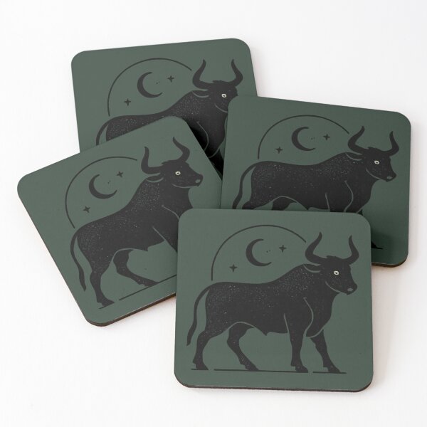Item preview, Mystical Celestial Taurus: Dark Academia Bulls designed and sold by mijaczeek.