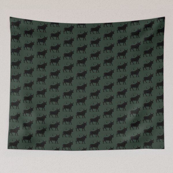 Item preview, Mystical Celestial Taurus: Dark Academia Bulls designed and sold by mijaczeek.