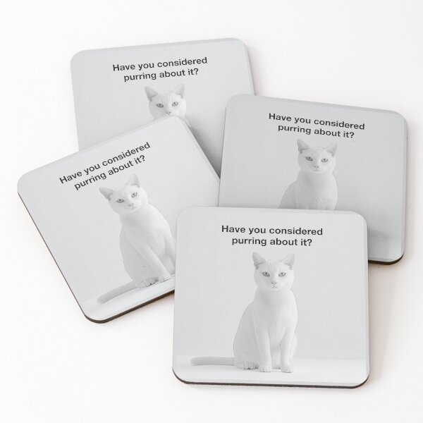 Item preview, Have you considered purring about it? designed and sold by Pixelandfont.