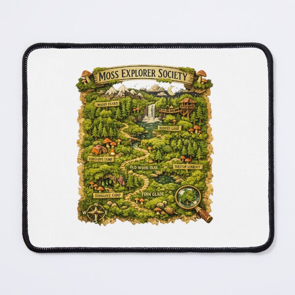 Item preview, Moss Explorer Society designed and sold by PeterPunkt.