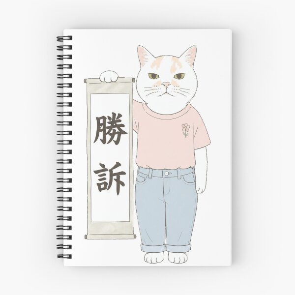 Item preview, Shoso Cat - The Winning Lawsuit Scroll designed and sold by Komatoya.