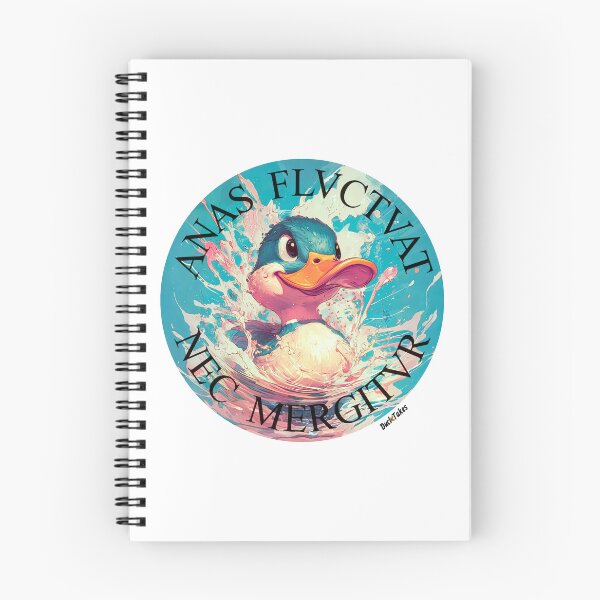 Item preview, Anas Fluctuat Nec Mergitur Latin Duck Motto designed and sold by DuckSmith.