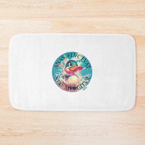 Item preview, Anas Fluctuat Nec Mergitur Latin Duck Motto designed and sold by DuckSmith.