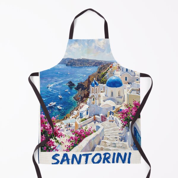 Item preview, Santorini - Greek Island Escapism designed and sold by newjoseph.