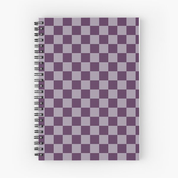Item preview, Purple and Soft Gray Checkerboard Pattern | Minimal Geometric Seamless Design designed and sold by ViviNyks.