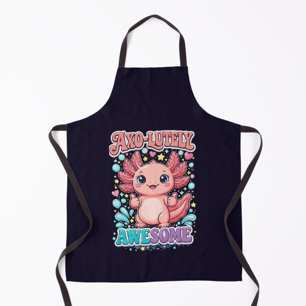 Item preview, Axo-Lutely Awesome Cute Axolotl T-Shirt | Funny Kawaii Salamander Cartoon | Colorful Pun Gift designed and sold by HopeAndHustle.