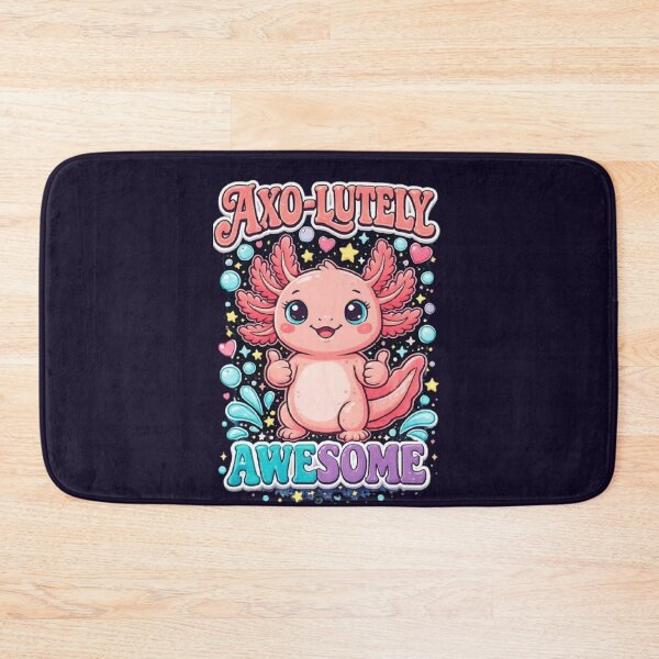 Item preview, Axo-Lutely Awesome Cute Axolotl T-Shirt | Funny Kawaii Salamander Cartoon | Colorful Pun Gift designed and sold by HopeAndHustle.