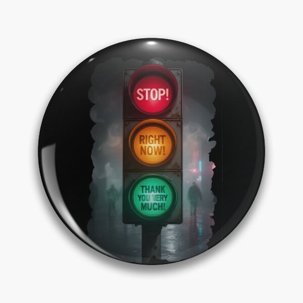 Item preview, Spicy Stop | Traffic Lights designed and sold by halibutgoatramb.
