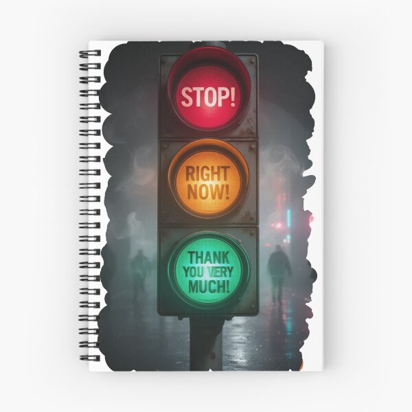Item preview, Spicy Stop | Traffic Lights designed and sold by halibutgoatramb.