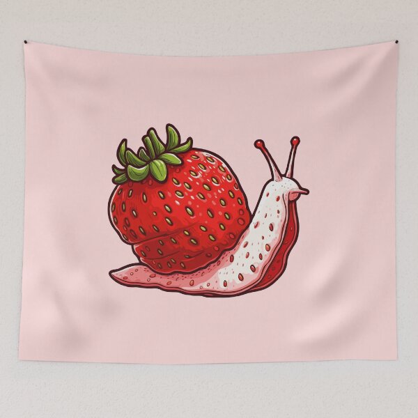 Item preview, Strawberry Snail designed and sold by Gkinoki.