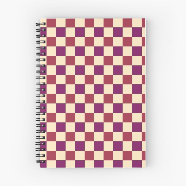 Item preview, Seamless Burgundy and Plum Checkerboard Pattern | Modern Geometric Square Background designed and sold by ViviNyks.
