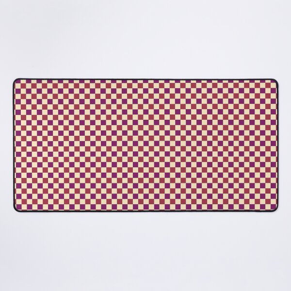 Item preview, Seamless Burgundy and Plum Checkerboard Pattern | Modern Geometric Square Background designed and sold by ViviNyks.