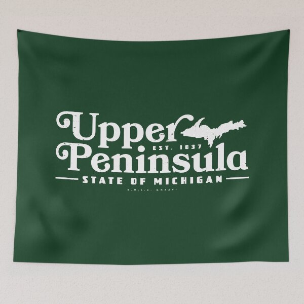 Item preview, Upper Peninsula of Michigan Shape designed and sold by deadmansupplyco.