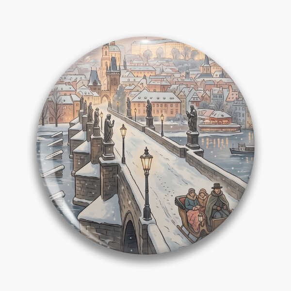 Item preview, Prague - A Fairytale Bohemian Christmas designed and sold by newjoseph.