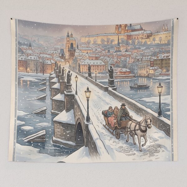 Item preview, Prague - A Fairytale Bohemian Christmas designed and sold by newjoseph.