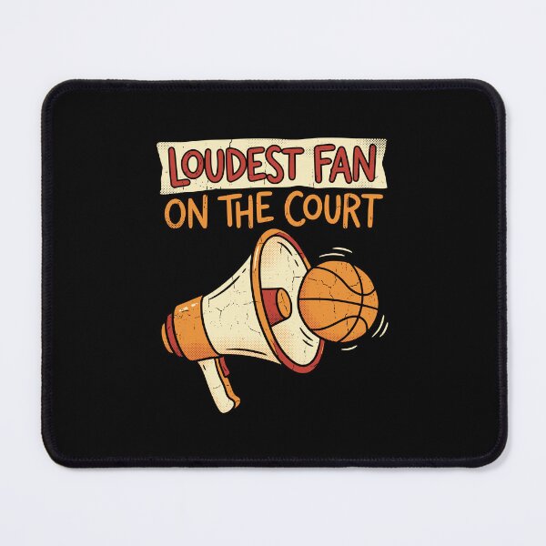 Item preview, Loud Basketball Fan Retro Humor JUL-195 designed and sold by noberic.