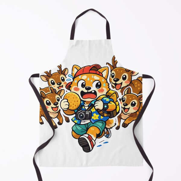 Item preview, Shiba Inu vs Nara Deer Crackers – Funny Japan Travel Meme Kawaii Sticker designed and sold by kawaii animal store (in Japan).