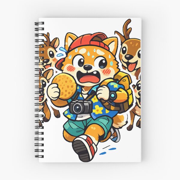 Item preview, Shiba Inu vs Nara Deer Crackers – Funny Japan Travel Meme Kawaii Sticker designed and sold by kawaii animal store (in Japan).