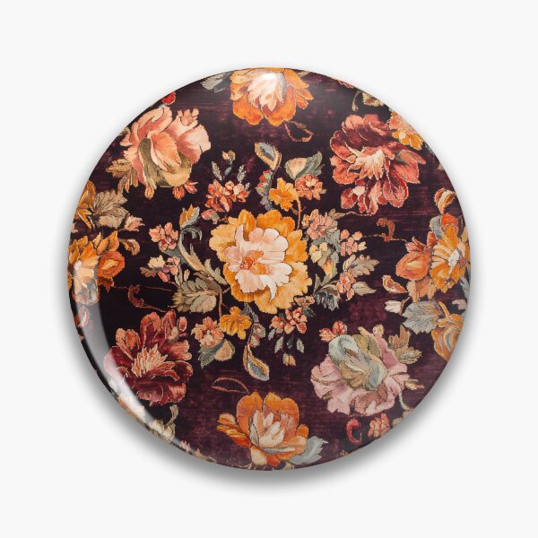 Item preview, Vintage Botanical Floral Tapestry Pattern Elegant Wall Art Print designed and sold by GrinGalore.
