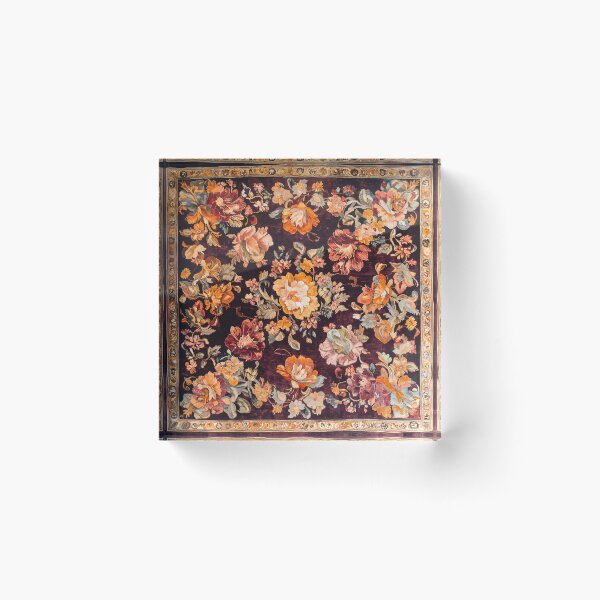 Item preview, Vintage Botanical Floral Tapestry Pattern Elegant Wall Art Print designed and sold by GrinGalore.