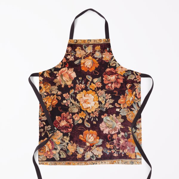 Item preview, Vintage Botanical Floral Tapestry Pattern Elegant Wall Art Print designed and sold by GrinGalore.