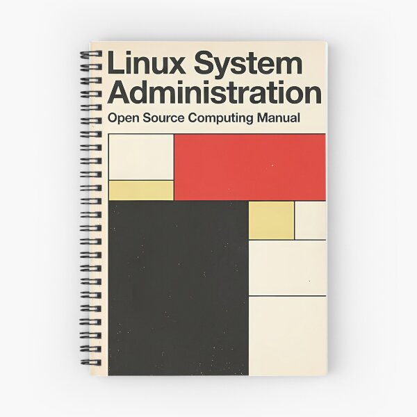 Item preview, Vintage Linux System Manual Parody designed and sold by BrunoLinuxArt.