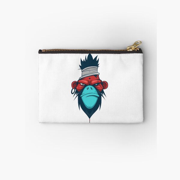 Item preview, Cyberpunk Warrior Monkey Red and Blue Vector designed and sold by Macias123.