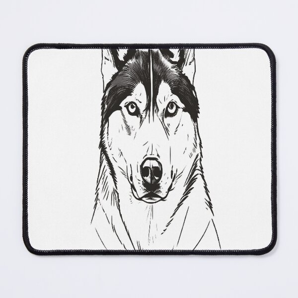Item preview, Siberian Husky in Minimalist Art designed and sold by VestraDesign.