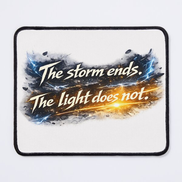 Item preview, The storm ends. The light does not.(Anime Ver.) designed and sold by MaxDreamsArt.